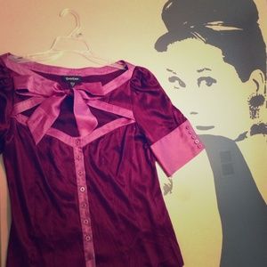 Fabulous fuchsia purple bebe top
